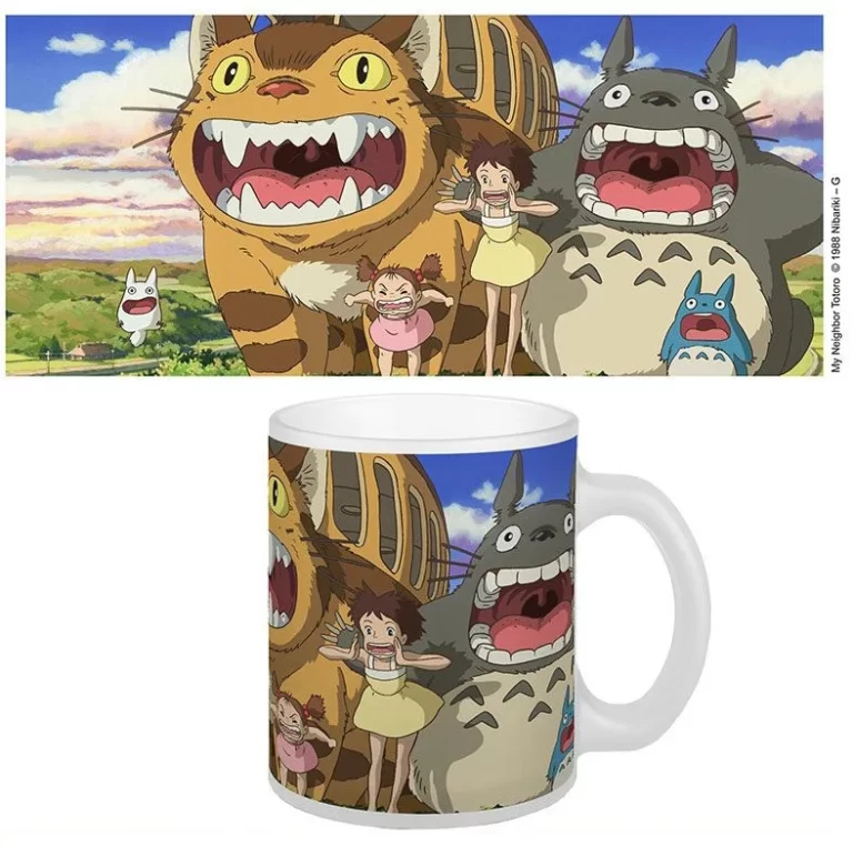 TOTORO - Nekobus & Totoro - Mug 300ml