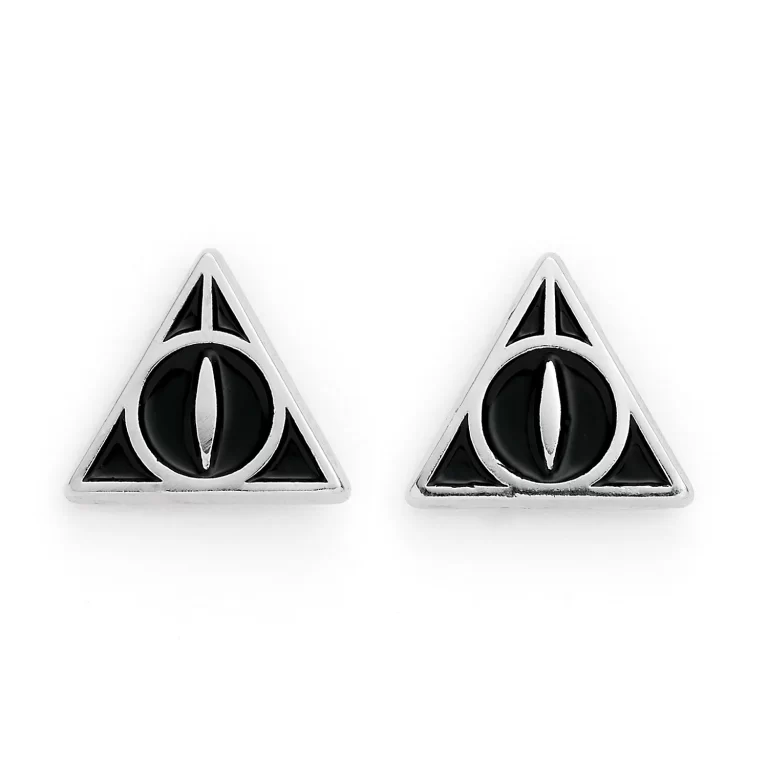 HARRY POTTER - Oorbellen - Deathly Hallows - Black