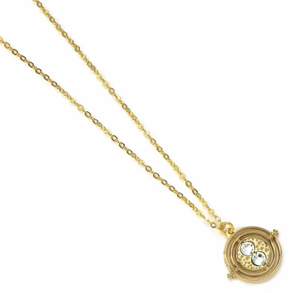 HARRY POTTER - Vergulde Halsketting - Time Turner - Afbeelding 2