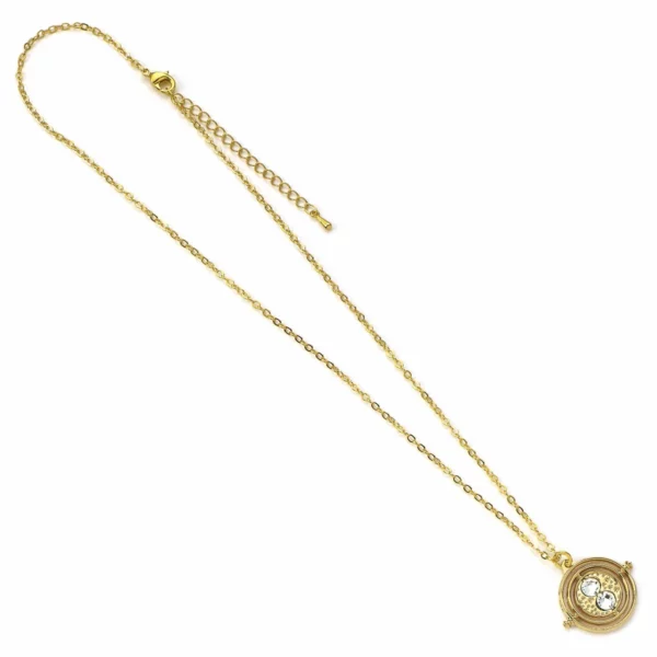 HARRY POTTER - Vergulde Halsketting - Time Turner - Afbeelding 3