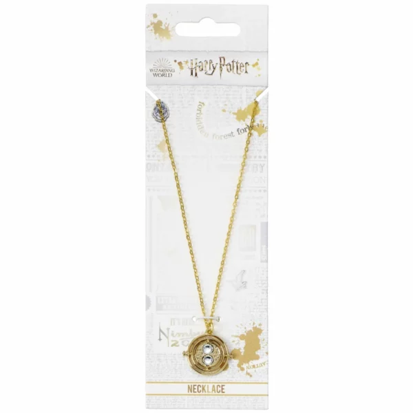 HARRY POTTER - Vergulde Halsketting - Time Turner - Afbeelding 4