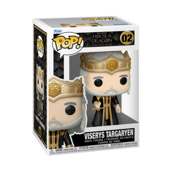 Funko Pop! House of The Dragon: Viserys Targaryen (02) - Afbeelding 2