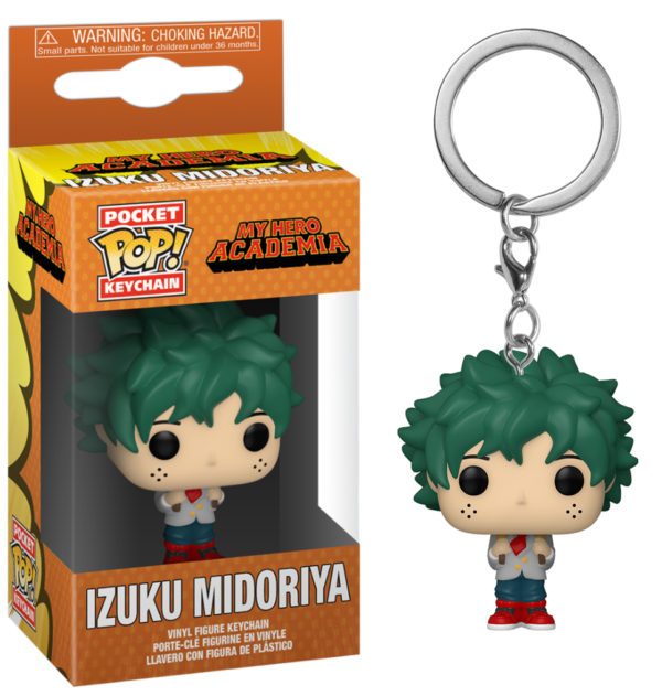 Pocket Pop Keychains : MY HERO ACADEMIA - Izuku Midoriya in school uniform