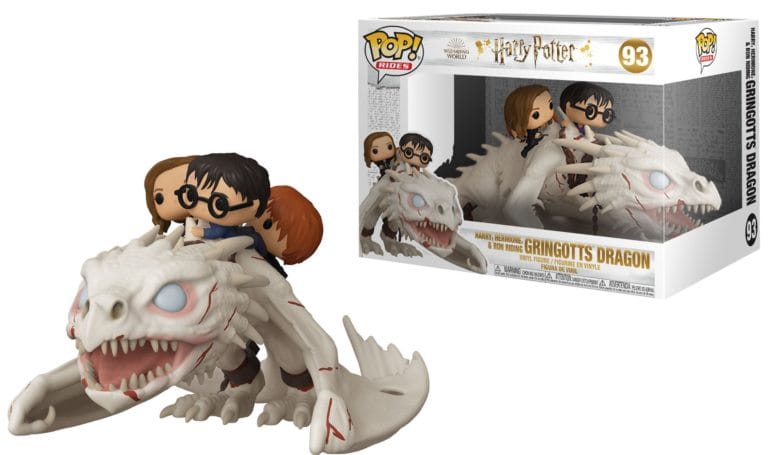 Funko Pop! Rides - Harry Potter: Ukrainian Ironbelly with Harry, Ron & Hermione (93)