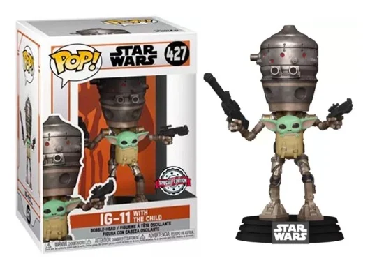 Funko Pop! Star Wars/ The Mandalorian: IG-11 with Child (427) Special Edition