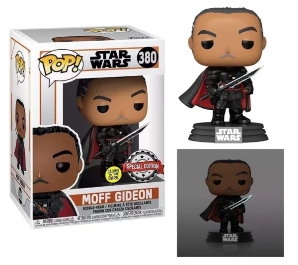 Funko Pop! Star Wars: Moff Gideon (380) Special Edition GITD