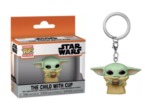 THE MANDALORIAN - Pocket Pop Keychains - The Child met cup