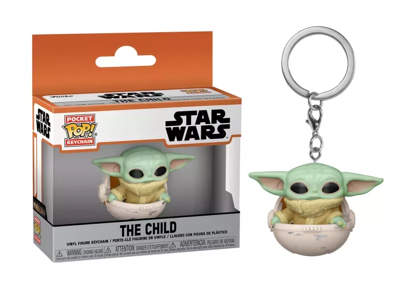 THE MANDALORIAN - Pocket Pop Keychains - The Child in pod