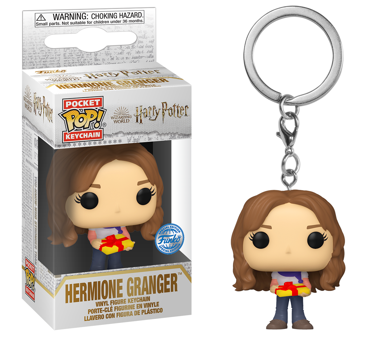 Pocket Pop Keychains : Harry Potter Holiday - 20e verjaardag - Hermione