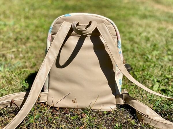 STITCH & ANGEL - Faux Leather Rugzak - Afbeelding 3