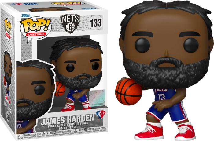 Funko Pop! Basketball: NBA - Nets: James Harden - City Edition 2021 (133)