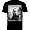 ASSASSIN'S CREED 3 - T-Shirt Black - Game Cover