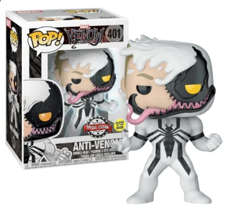 Funko Pop! Marvel: Anti-Venom (401) GITD Special Edition