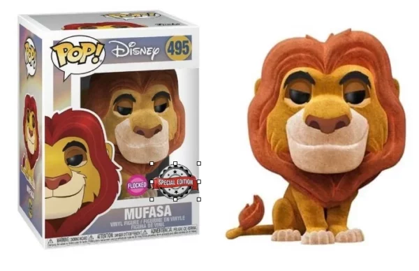 Funko Pop! The Lion King - Mufasa (495) Flocked Edition
