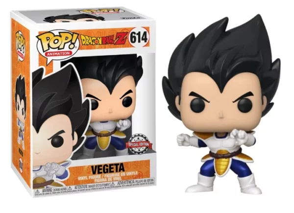 Funko Pop! Animation: Dragon Ball Z - Vegata (614) Special Edition Metal Effect