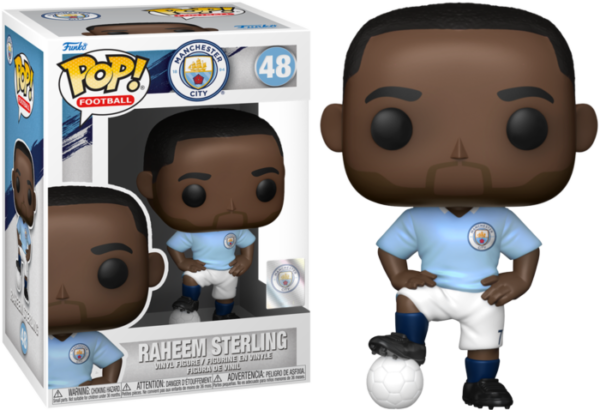 Funko Pop! Football: Manchester City - Raheem Sterling (48)