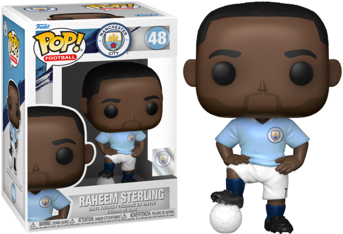 Funko Pop! Football: Manchester City - Raheem Sterling (48)