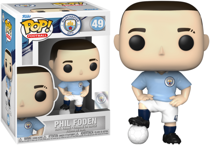 Funko Pop! Football: Manchester City - Phil Foden (49)