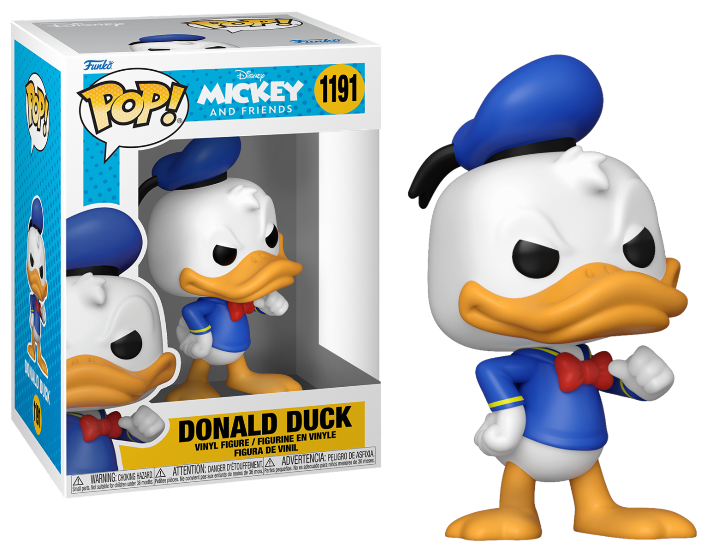 Funko Pop! Disney - Mickey & Friends: Donald Duck (1191)
