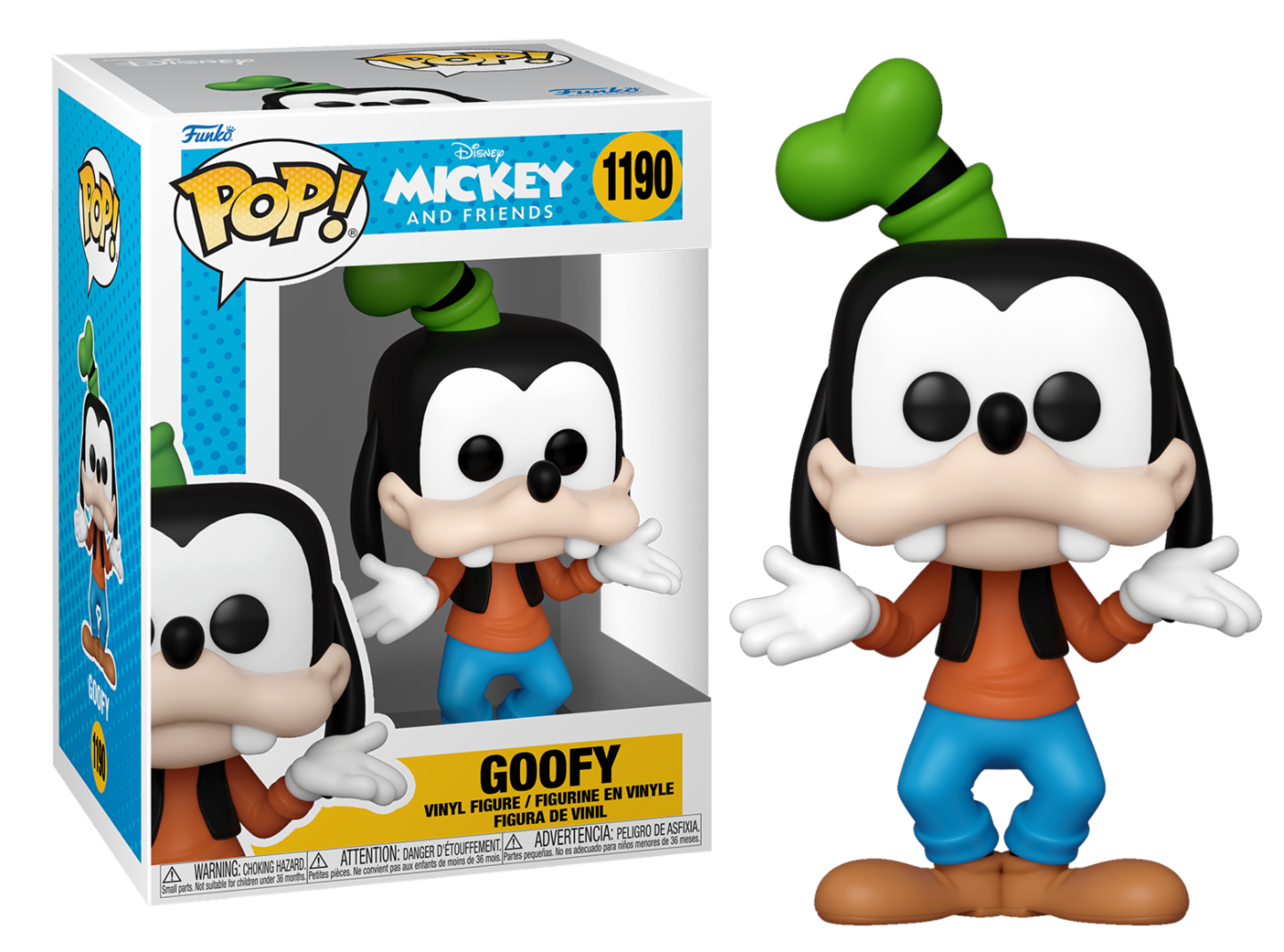 Funko Pop! Disney - Mickey & Friends: Goofy (1190)