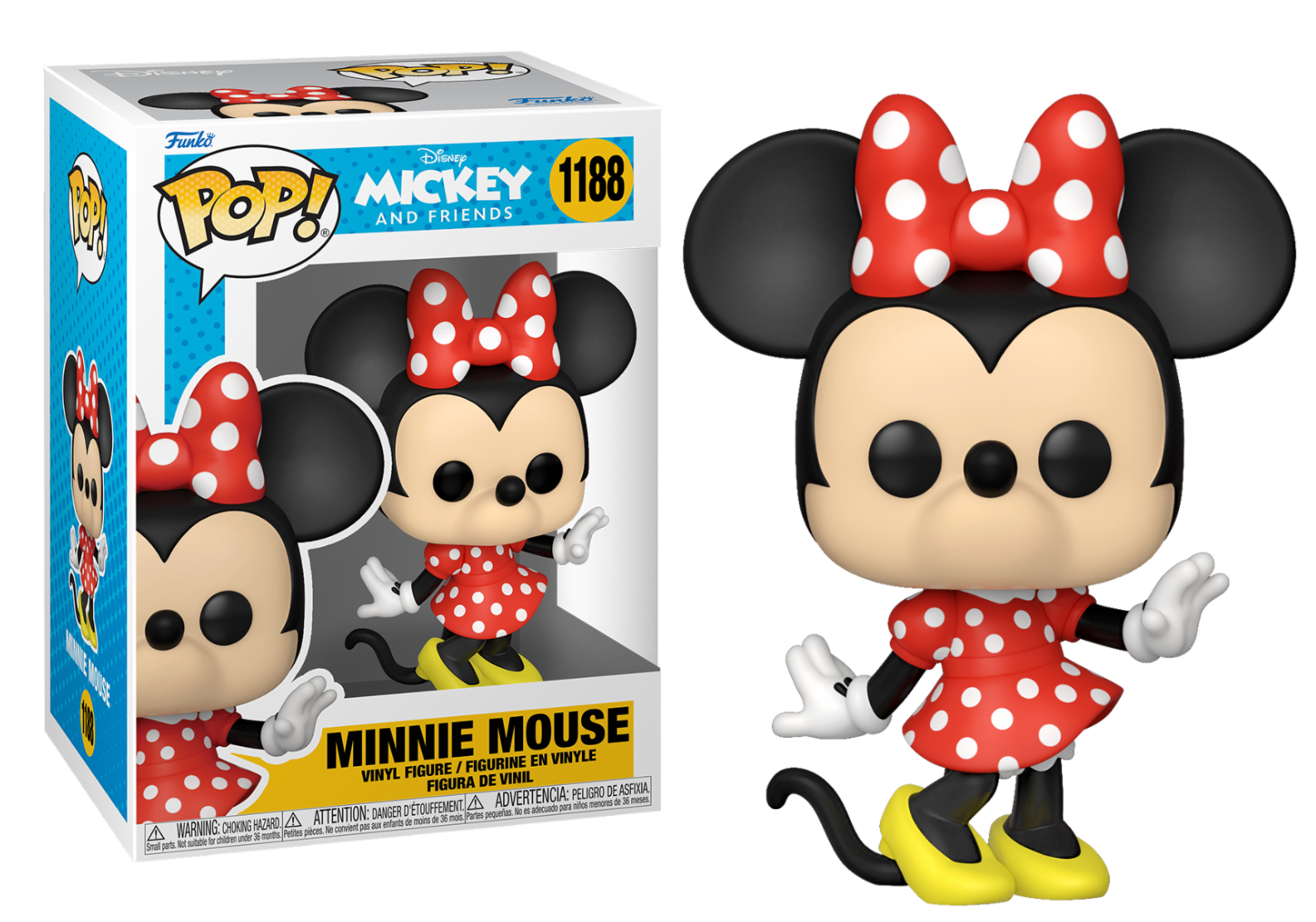 Funko Pop! Disney - Mickey & Friends: Minnie Mouse (1188)