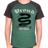 HARRY POTTER - T-Shirt Slytherin Proud - Green/Black (L)