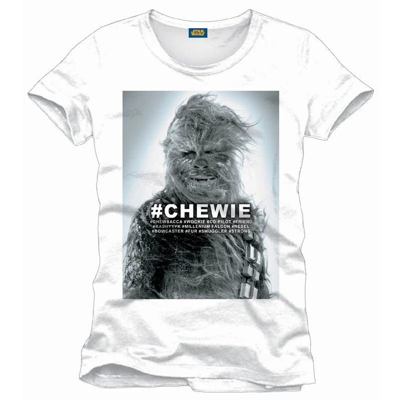 STAR WARS - T-Shirt Chewie - White