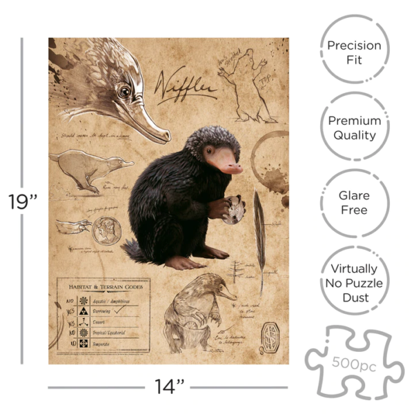 FANTASTIC BEASTS - Niffler - Puzzle 500P '35x48cm' - Afbeelding 2
