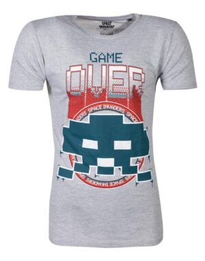 SPACE INVADERS - Men T-Shirt Game Over