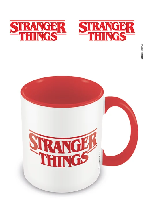 STRANGER THINGS - Logo - Coloured Inner Mug 315ml