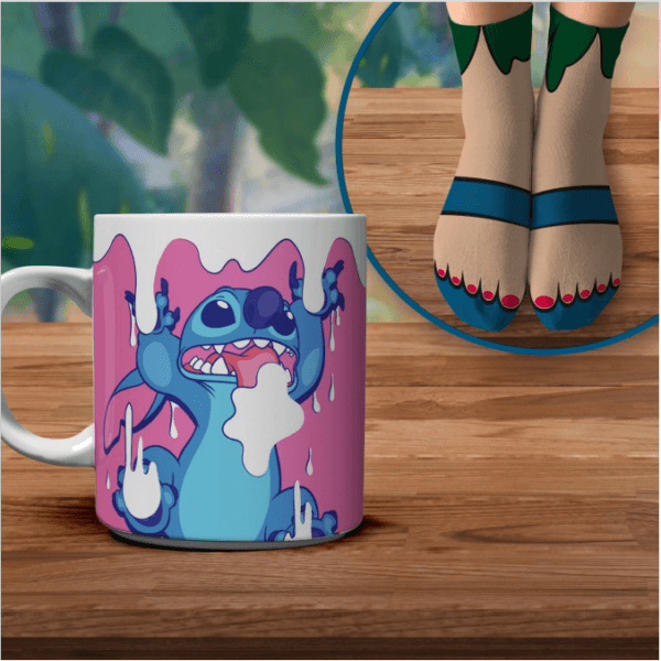 LILO & STITCH - Mok & Sokken