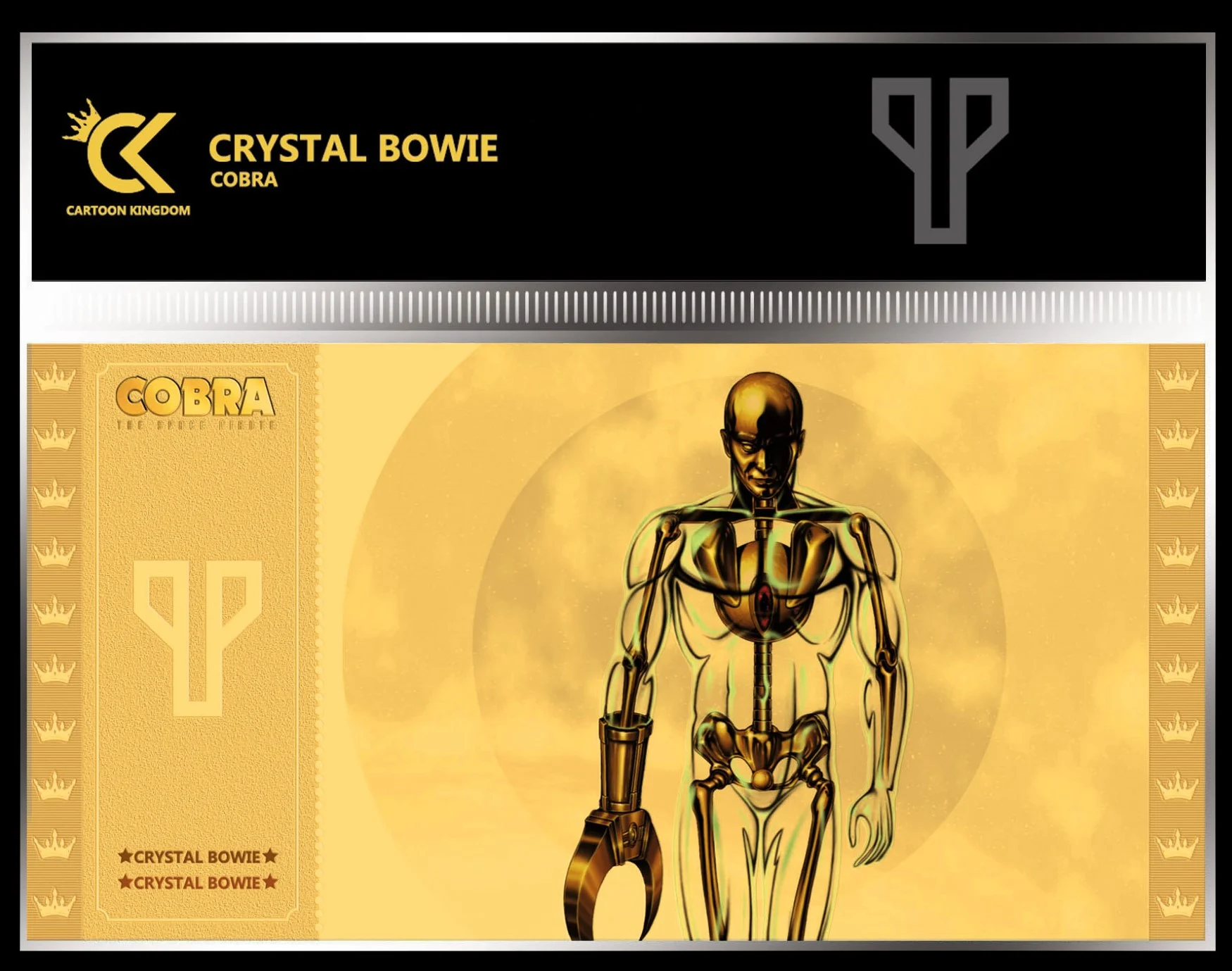 COBRA - Crystal Bowie - Golden Ticket CK-CO06