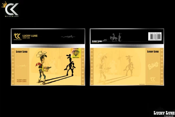 LUCKY LUKE - Lucky Luke - Golden Ticket Limited Edition CK-LL01 S - Afbeelding 2