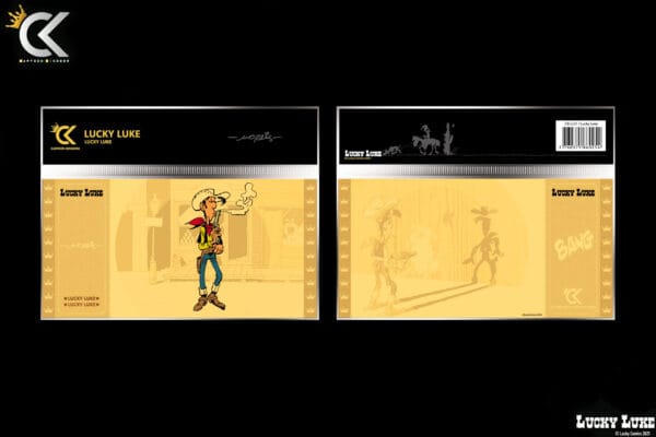 LUCKY LUKE - Lucky Luke - Golden Ticket CK-LL01 - Afbeelding 2