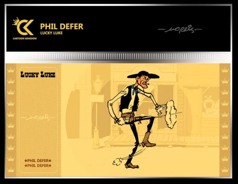 LUCKY LUKE - Phil Defer - Golden Ticket CK-LL06