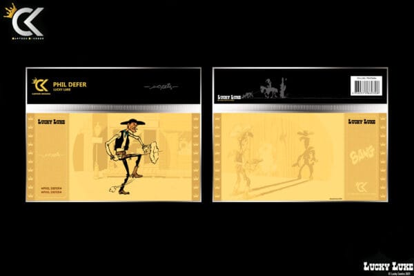 LUCKY LUKE - Phil Defer - Golden Ticket CK-LL06 - Afbeelding 2