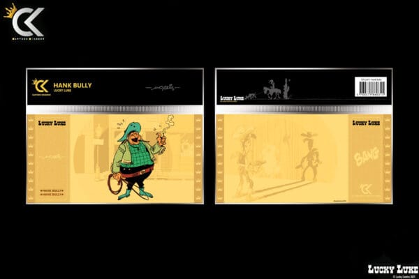 LUCKY LUKE - Hank Bully - Golden Ticket CK-LL07 - Afbeelding 2