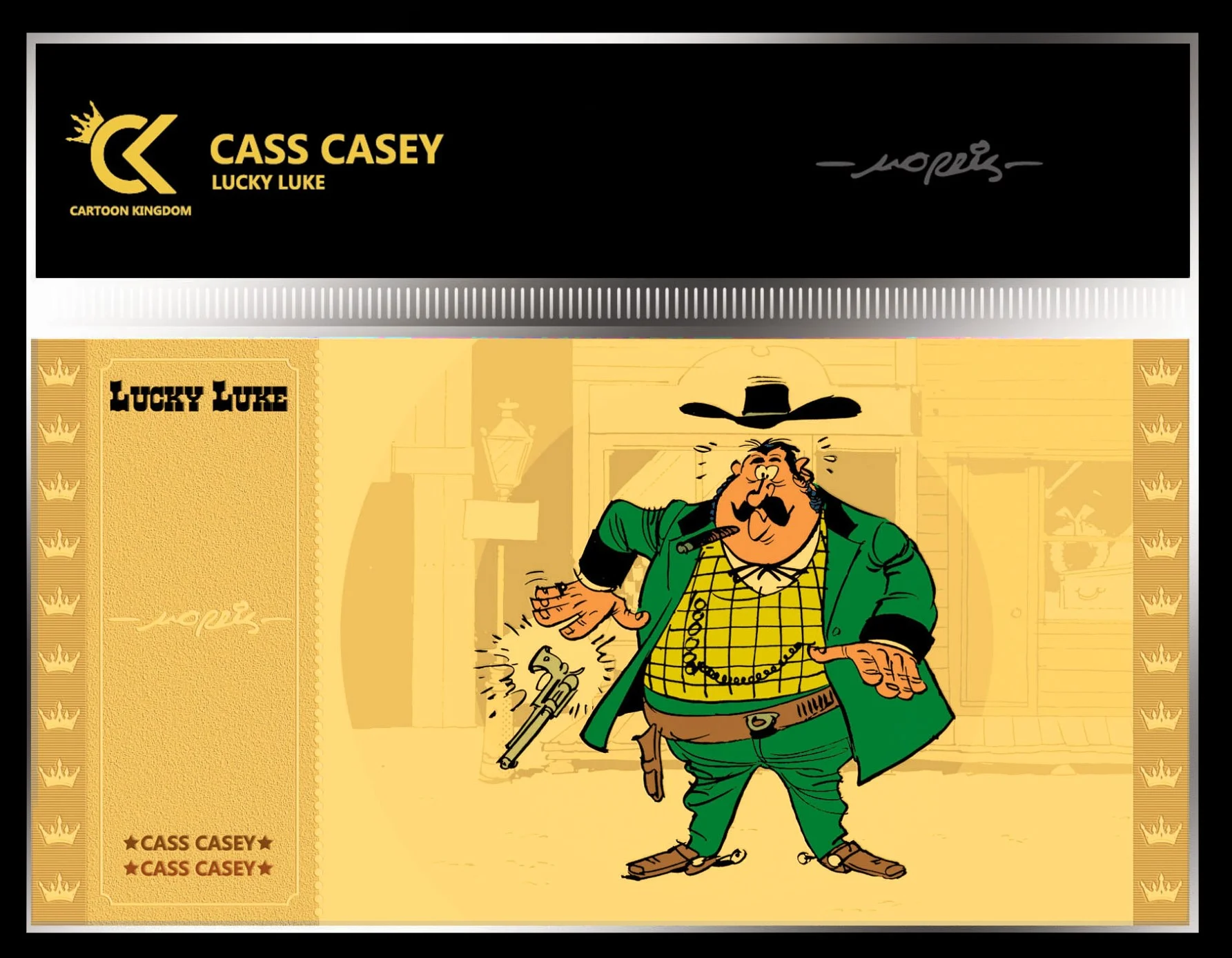 LUCKY LUKE - Cass Casey - Golden Ticket CK-LL08