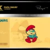 THE SMURFS - Papa Smurf (Grote Smurf) - Golden Ticket CK-TS01