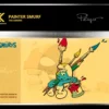 THE SMURFS - Painter Smurf (Verfsmurf) - Golden Ticket CK-TS06