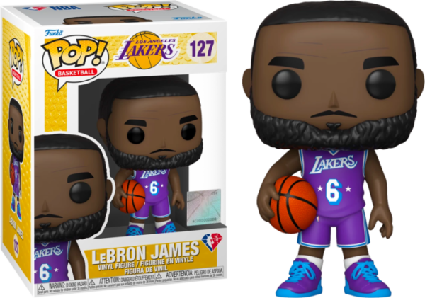 Funko Pop! Basketball: NBA - LA Lakers : LeBron James (127)