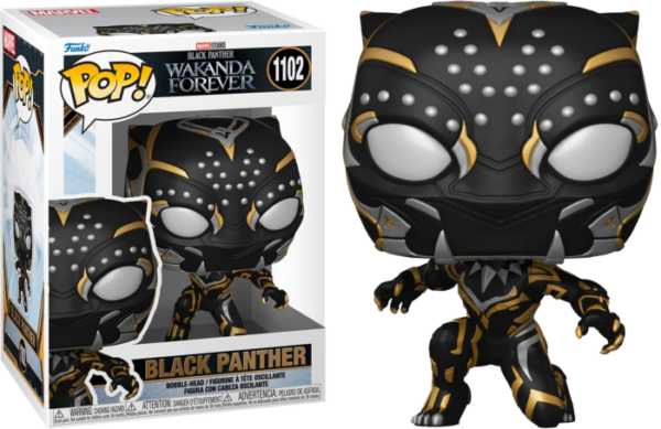 Funko Pop! Marvel Black Panther 2: Wakanda Forever – Black Panther (1102)