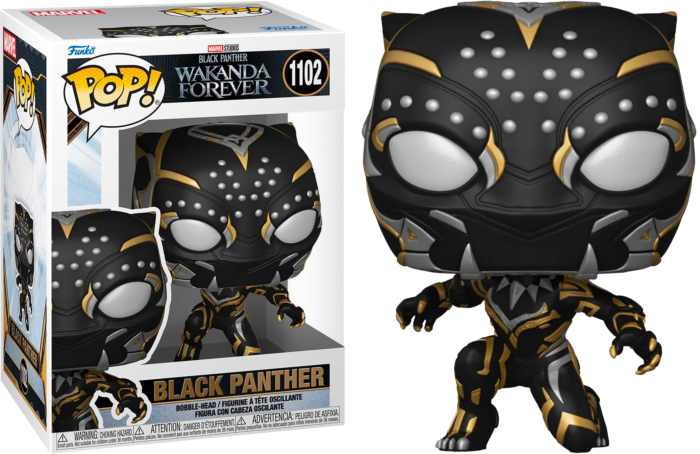 Funko Pop! Marvel Black Panther 2: Wakanda Forever – Black Panther (1102)