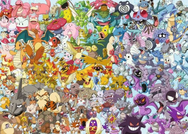 POKEMON - Puzzel Challenge 1000 stuks - Afbeelding 2