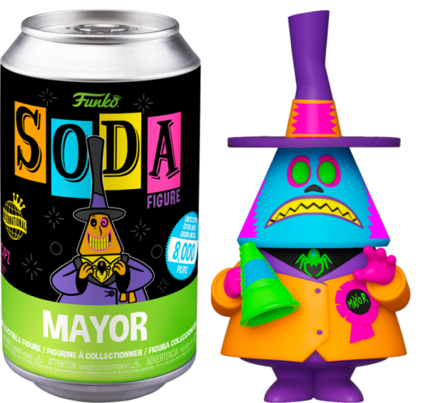 NBX - POP Vinyl Soda - Mayor (Blacklight) w/Chase - Afbeelding 2