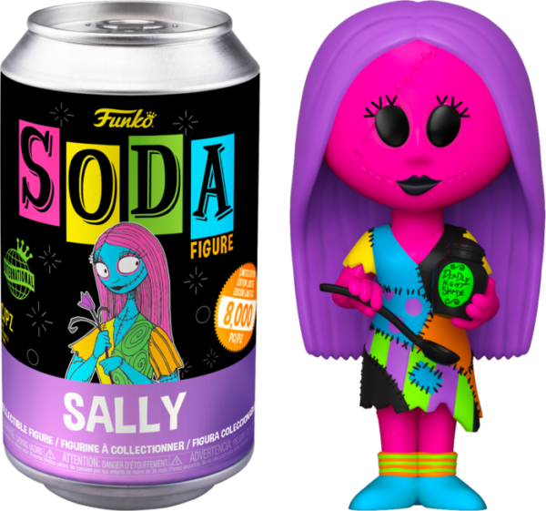 NBX - POP Vinyl Soda - Sally (Blacklight) w/Chase - Afbeelding 2