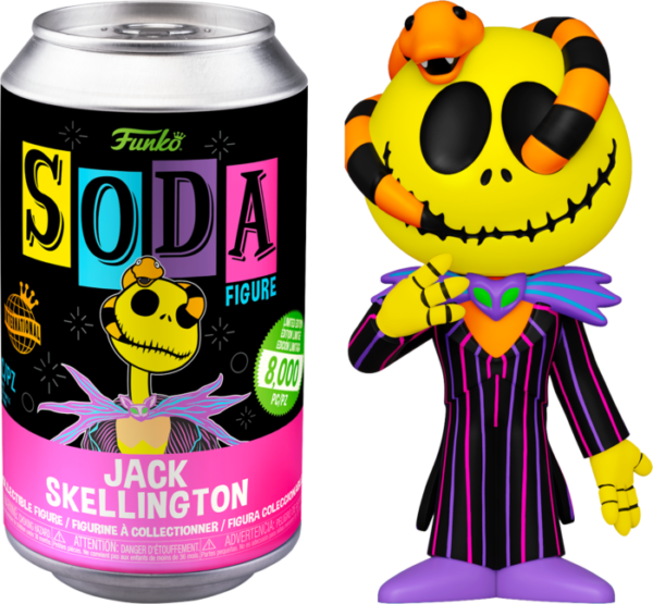 NBX - POP Vinyl Soda - Jack w/snake (Blacklight) w/Chase