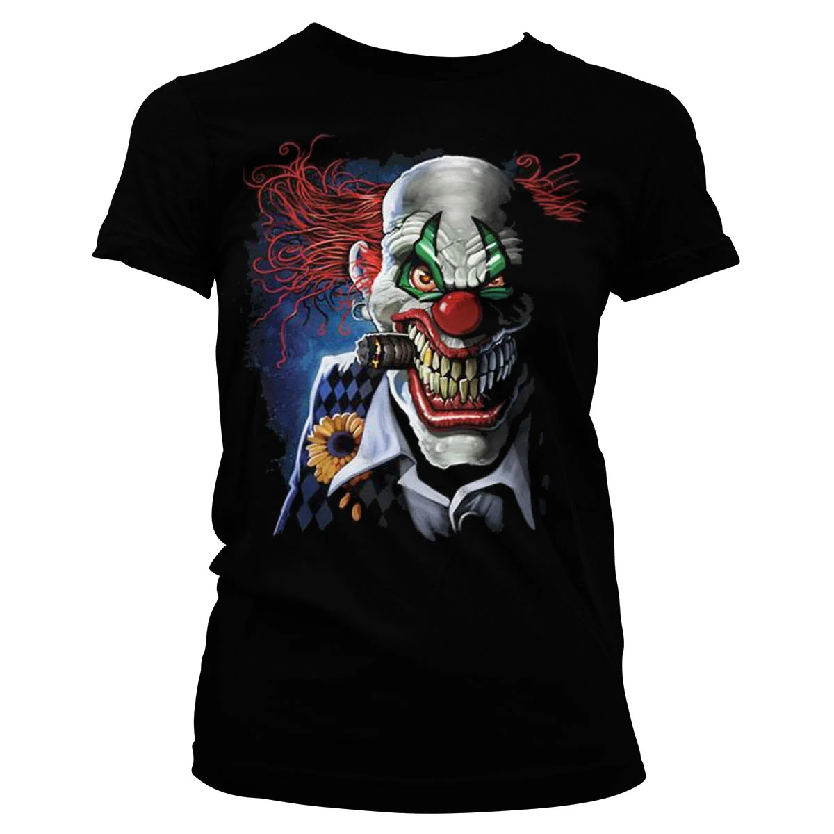 HORROR - T-Shirt Joker Clown - GIRL (Maat L)