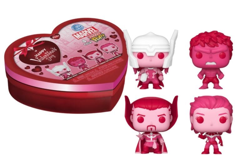 MARVEL CLASSICS - Pocket Pop 4-Pack : Valentine's Day Box