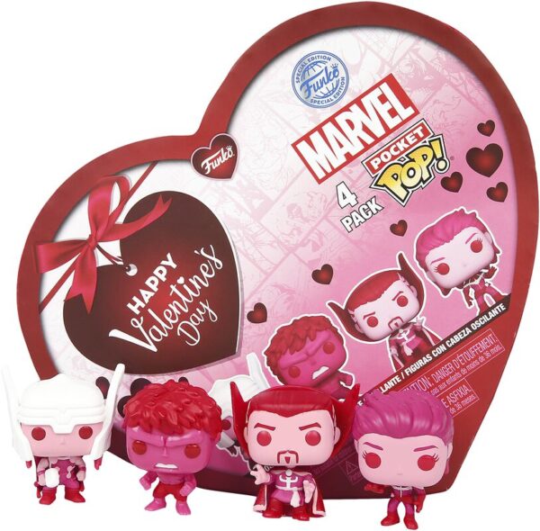 MARVEL CLASSICS - Pocket Pop 4-Pack : Valentine's Day Box - Afbeelding 2